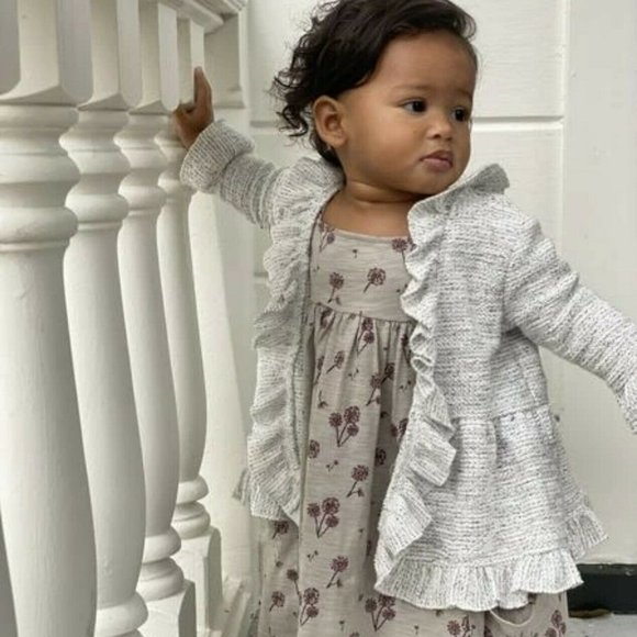 Vignette By Magpie & Mabel Other - NWOT Girls Vignette Magpie & Mabel Ella Cardigan Ivory Size 12months